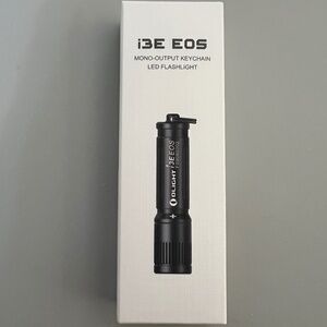 i3E EOS PMMA TIR Lens AAA EDC Flashlight 90 Lumens Compact Keychain Flash Light